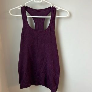 Lululemon Swiftly Tech Racerback Tank Top 2.0 - Deep Purple Color, Size 8